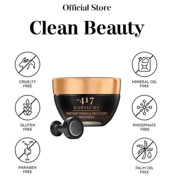 Radiant See - Instant Miracle Recovery Mud Mask, Dead Sea Mineral Mud Mask -50ml - Picture 3 of 9